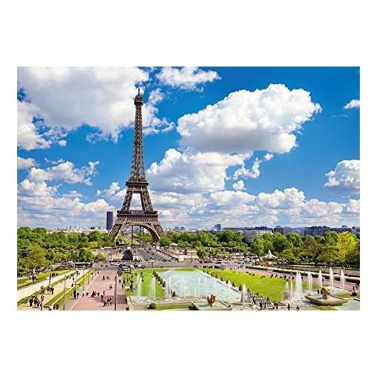 Jumbo-Puzzle Eiffelturm im Sommer, Paris 1000 Teile
