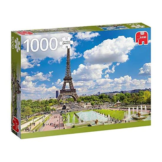 Jumbo-Puzzle Eiffelturm im Sommer, Paris 1000 Teile