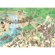 Puzzle Jumbo Dschungeltour mit 1000 Teilen