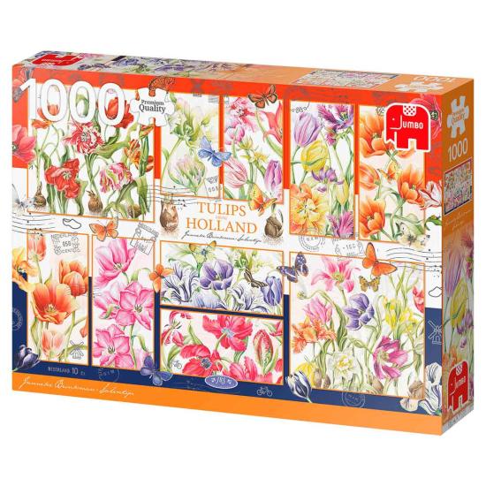 Jumbo-Puzzle Tulpen aus Holland mit 1000 Teilen