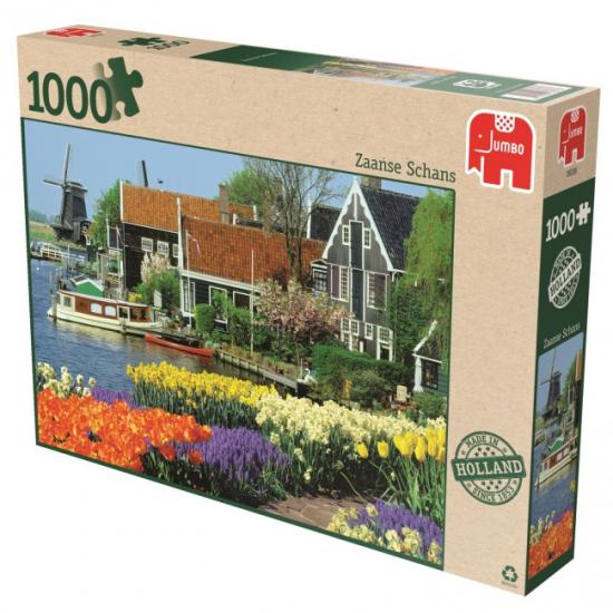 Jumbo-Puzzle Tulpen in Holland mit 1000 Teilen
