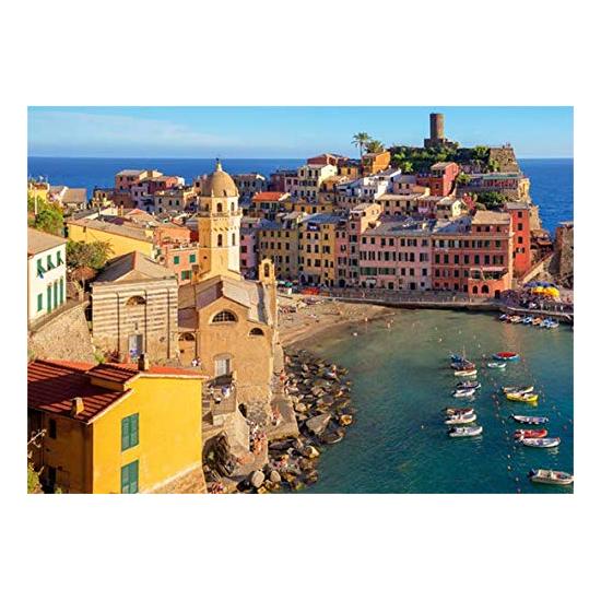 Jumbo-Puzzle Vernazza, Cinque Terre, Italien 500 Teile