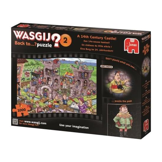 Jumbo-Puzzle „Schloss aus dem 14. Jahrhundert“ mit 1000 Teilen