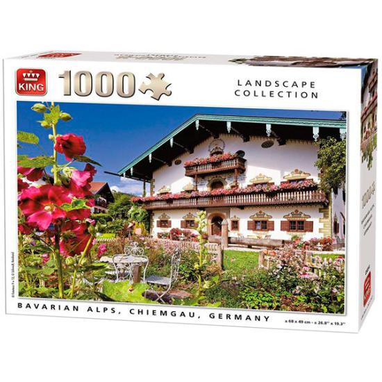 Puzzle König Bayerische Alpen Chiemgau Deutschland 1000 Teile
