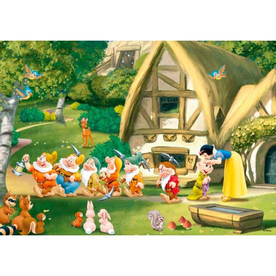 Puzzle König Schneewittchen und die sieben Zwerge 500 Teile
