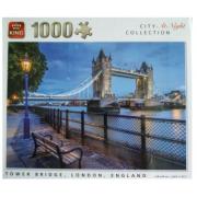 King Puzzle bei Nacht auf der Tower Bridge 1000 Teile