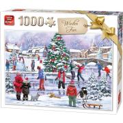 Puzzle King Winter Fun 1000 Teile