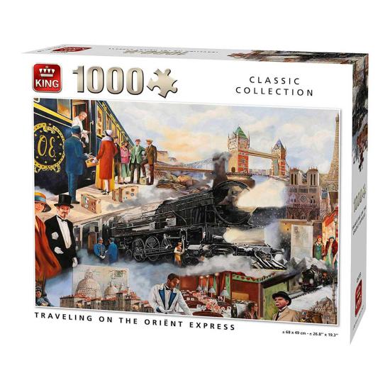 Puzzle King Der Orient Express 1000 Teile