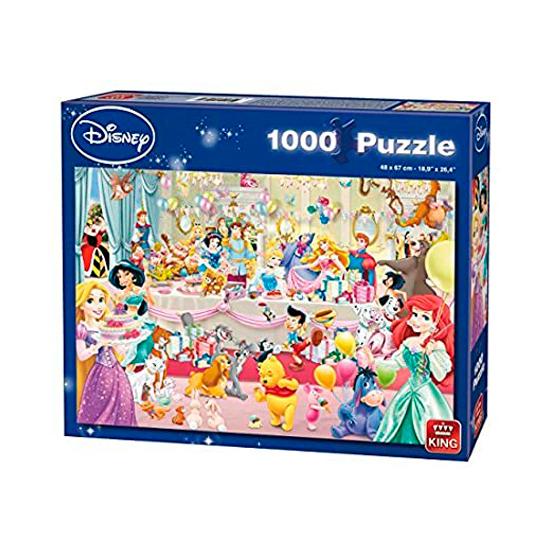 Puzzle König Happy Birthday Disney 1000 Teile