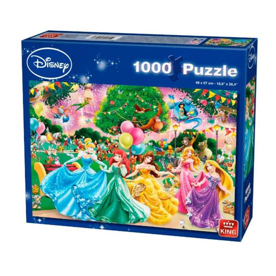 Puzzle King Disney Princess Party 1000 Teile