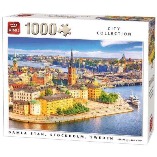 König Gamla Stan Puzzle, Stockholm 1000 Teile