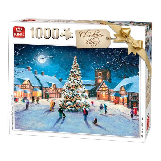 König Weihnachtsdorf Puzzle 1000 Teile