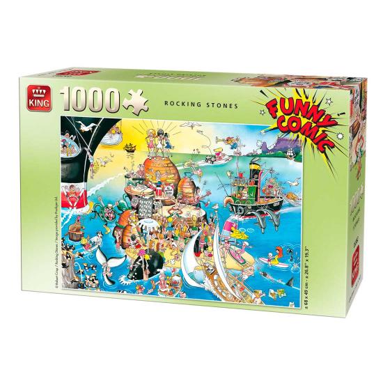 King Rocking Stones 1000-teiliges Puzzle