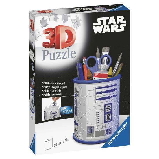 Ravensburger Star Wars R2D2 3D-Stiftpuzzle 57 Teile Ravensburger Star Wars R2D2 3D-Stiftpuzzle 57 Teile