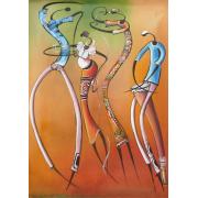 Magnolia African Dancing Puzzle 1000 Teile