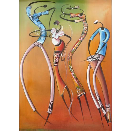 Magnolia African Dancing Puzzle 1000 Teile