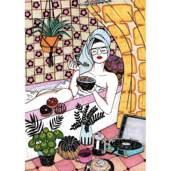 Puzzle Magnolia Bad & Müsli 1000 Teile