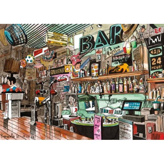 Puzzle Magnolia Bar 1000 Teile