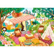 Magnolia Boho Camper Vans 1000-teiliges Puzzle