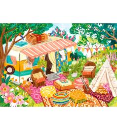 Magnolia Boho Camper Vans 1000-teiliges Puzzle