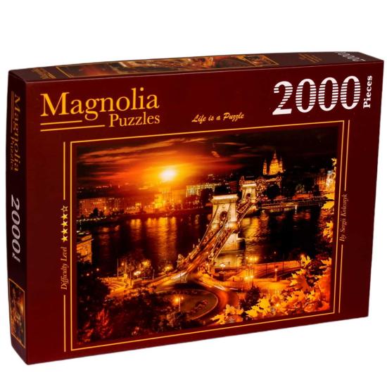 Magnolia Puzzle Budapest, Ungarn 2000 Teile