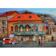Magnolienstraße im alten Tiflis Puzzle 1000 Teile