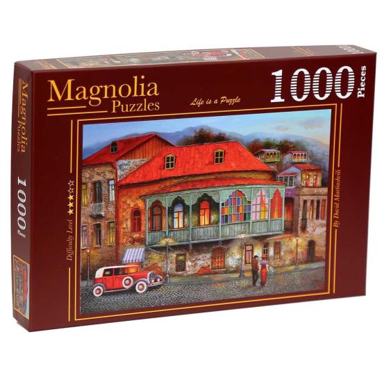 Magnolienstraße im alten Tiflis Puzzle 1000 Teile