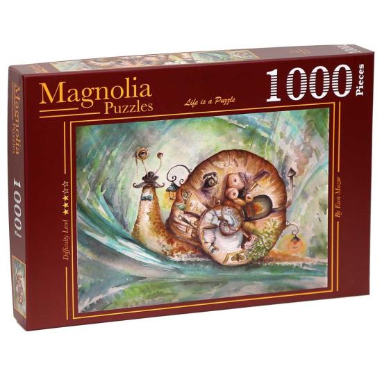 Magnolia Die Schnecke Puzzle 1000 Teile