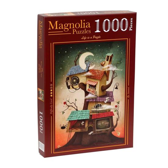 Magnolien-Baumhaus-Puzzle 1000 Teile