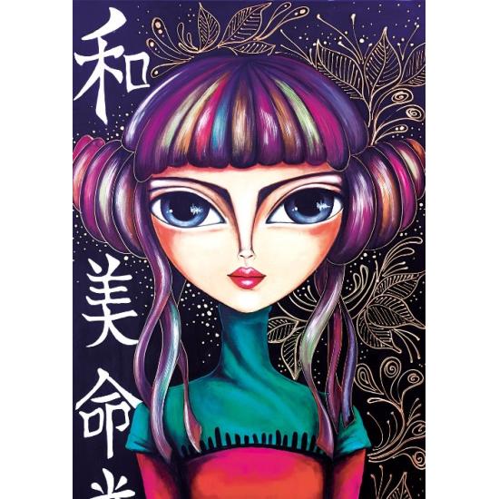 Puzzle Magnolia Rebellisches Mädchen 1000 Teile Puzzle Magnolia Rebellisches Mädchen 1000 Teile