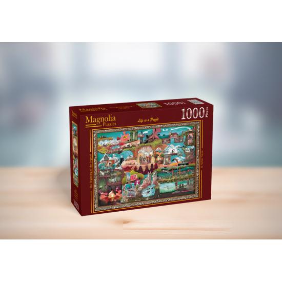 Puzzle Magnolia Der Beginn der Legende 1000 Teile
