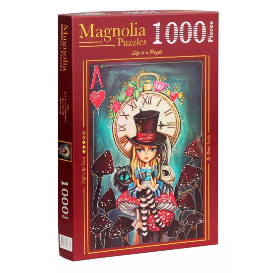 Magnolia Puzzle Tea Time mit Alice 1000 Teile Magnolia Puzzle Tea Time mit Alice 1000 Teile