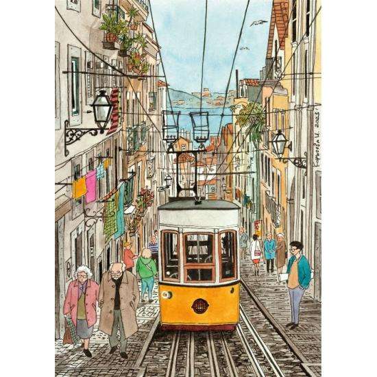 Puzzle Magnolia Lissabon 1000 Teile