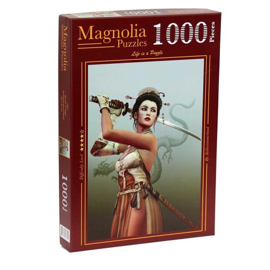 Magnolia Ready to Fight 1000-teiliges Puzzle