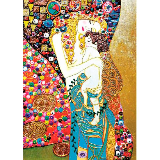 Magnolien-Puzzle „Mutter und Sohn“, Sonderausgabe mit 1000 Teile