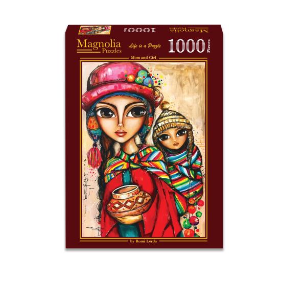 Puzzle Magnolia Mutter Und Tochter 1000 Teile