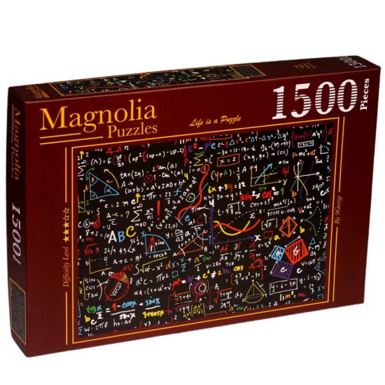 Magnolia Buntes Mathe-Puzzle 1500 Teile