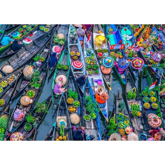 Magnolia Floating Market Puzzle MINI 1500 Teile