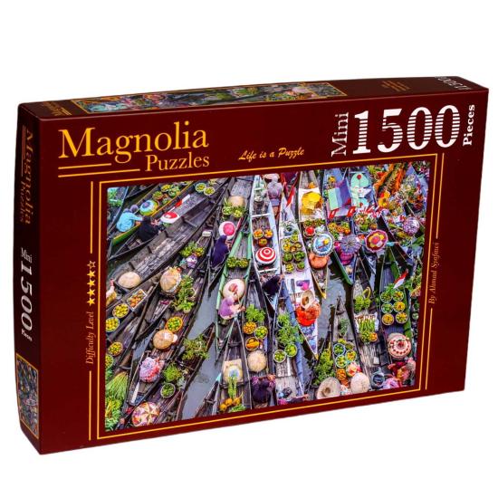 Magnolia Floating Market Puzzle MINI 1500 Teile