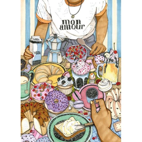 Puzzle Magnolia Meine Liebe 1000 Teile Puzzle Magnolia Meine Liebe 1000 Teile