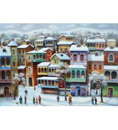 Magnolienschnee im alten Tiflis, 1000-teiliges Puzzle