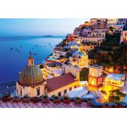 Magnolienlandschaft von Positano, Italien Puzzle 1500 Teile