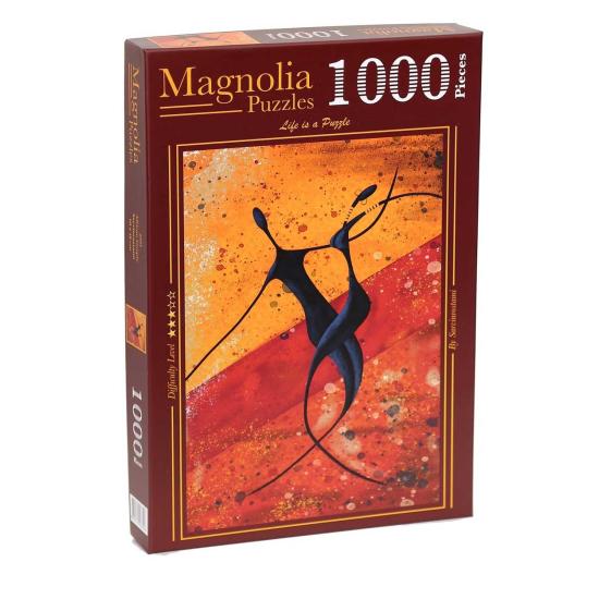 Magnolia Afrikanisches Paar Puzzle 1000 Teile