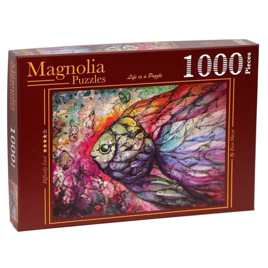 Magnolienfisch-Puzzle 1000 Teile