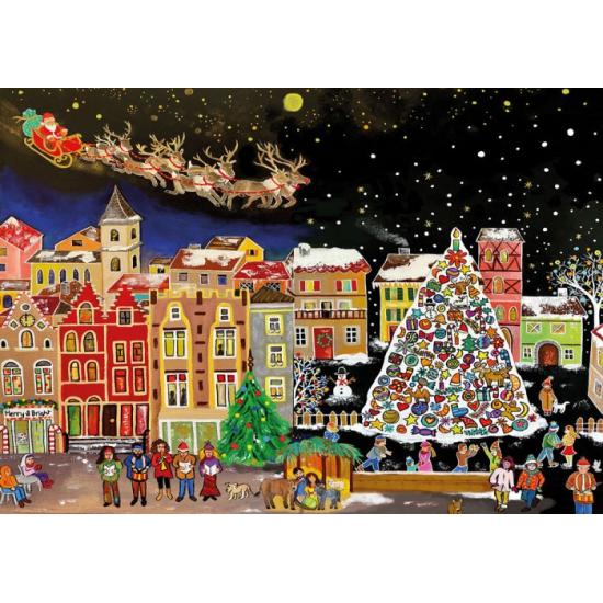 Puzzle Magnolia Weihnachtszeit 1000 Teile