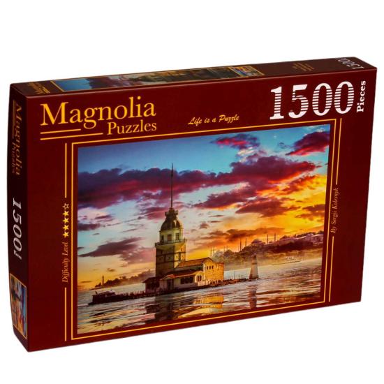 Magnolia Maiden's Tower Puzzle 1500 Teile