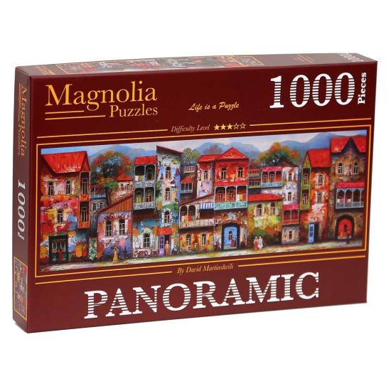 Magnolia Old Tbilisi Panorama-Puzzle mit 1000 Teilen