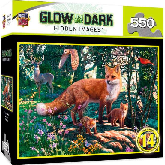 MasterPieces Waldtiere Puzzle 550 Teile