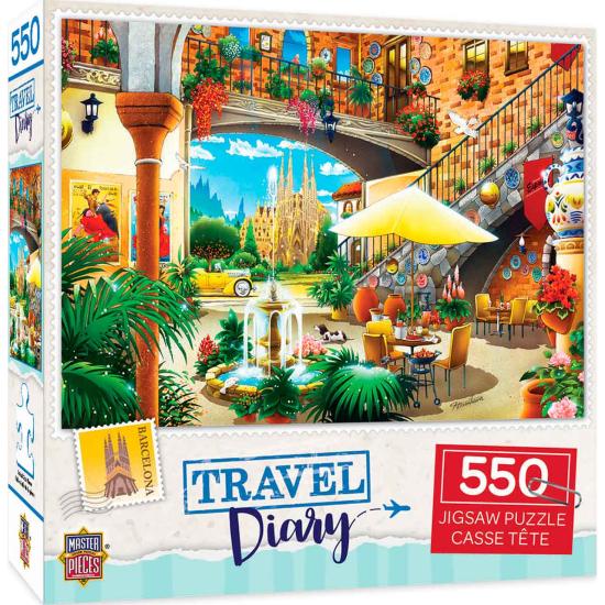 MasterPieces Barcelona 550-teiliges Puzzle