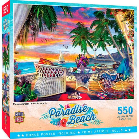 MasterPieces Paradise Breeze Puzzle 550 Teile